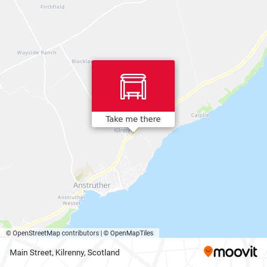 Main Street, Kilrenny map