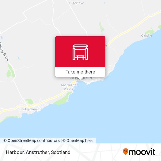 Harbour, Anstruther map