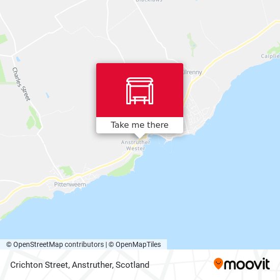 Crichton Street, Anstruther map