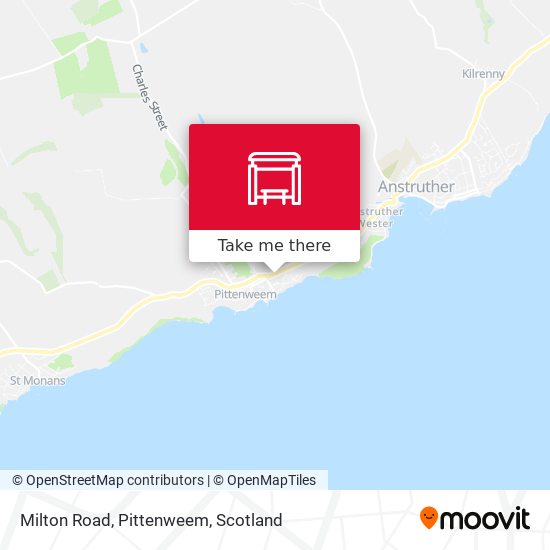 Milton Road, Pittenweem map