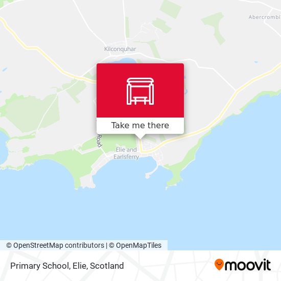 Primary School, Elie map