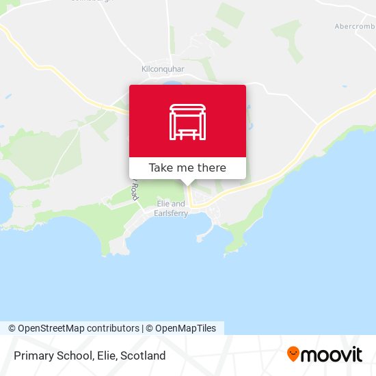 Primary School, Elie map