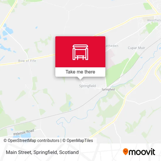 Main Street, Springfield map