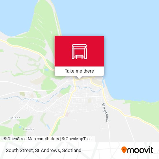 South Street, St Andrews map