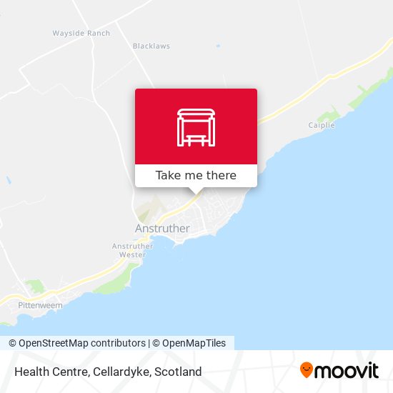 Health Centre, Cellardyke map