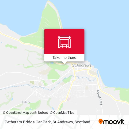 Petheram Bridge Car Park, St Andrews map