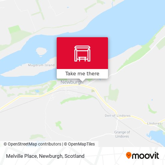 Melville Place, Newburgh map