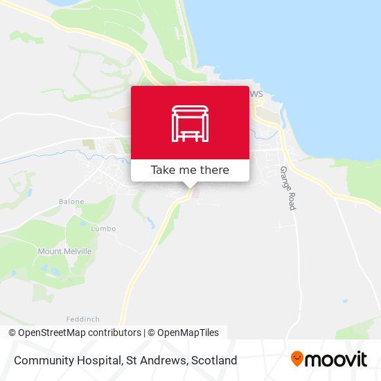 Community Hospital, St Andrews map