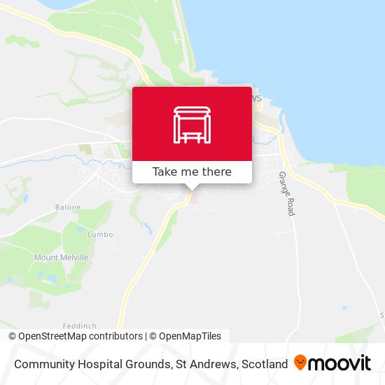 Community Hospital Grounds, St Andrews map