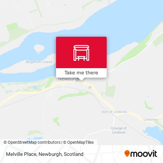 Melville Place, Newburgh map