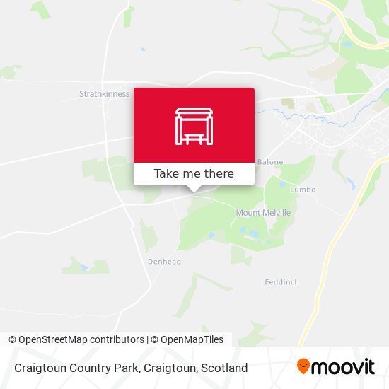 Craigtoun Country Park, Craigtoun map
