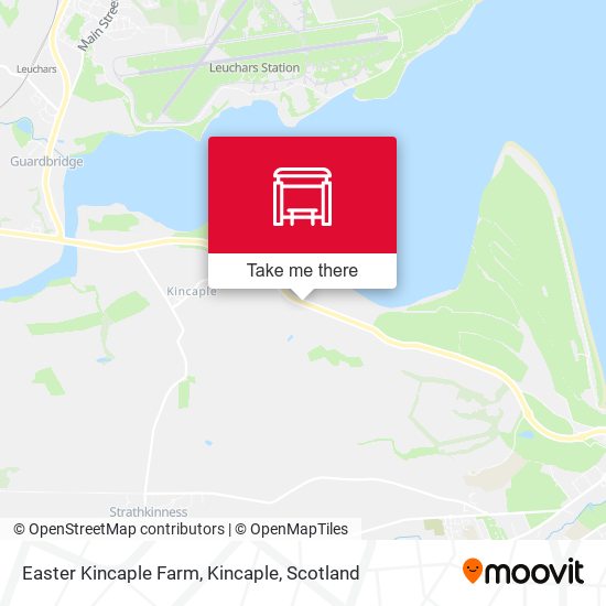 Easter Kincaple Farm, Kincaple map
