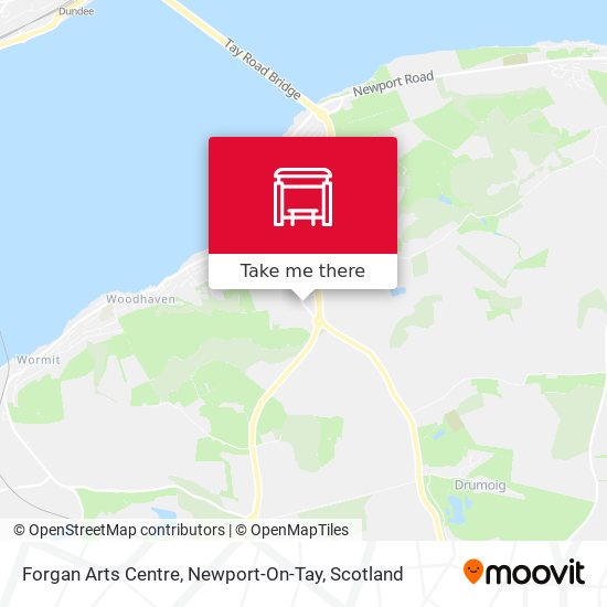 Forgan Arts Centre, Newport-On-Tay map