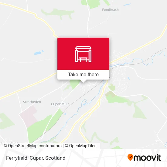 Ferryfield, Cupar map