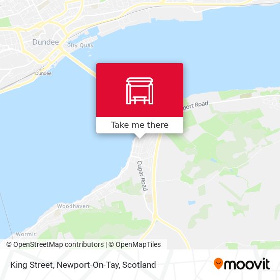 King Street, Newport-On-Tay map