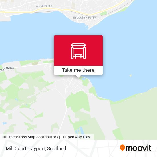 Mill Court, Tayport map
