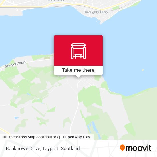 Banknowe Drive, Tayport map
