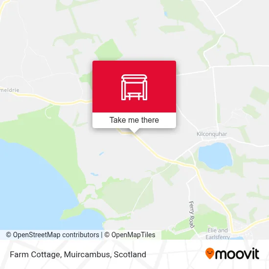 Farm Cottage, Muircambus map