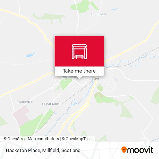 Hackston Place, Millfield map