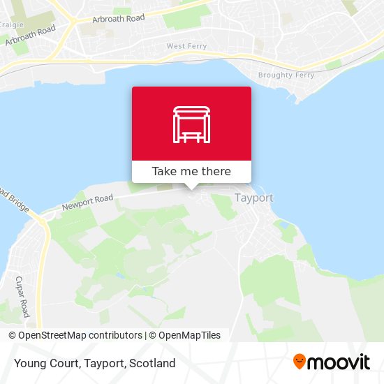 Young Court, Tayport map