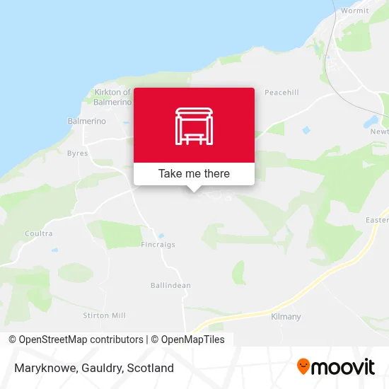 Maryknowe, Gauldry map