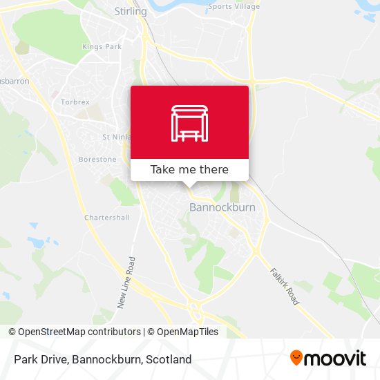 Park Drive, Bannockburn map