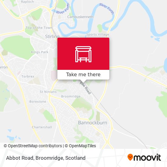 Abbot Road, Broomridge map