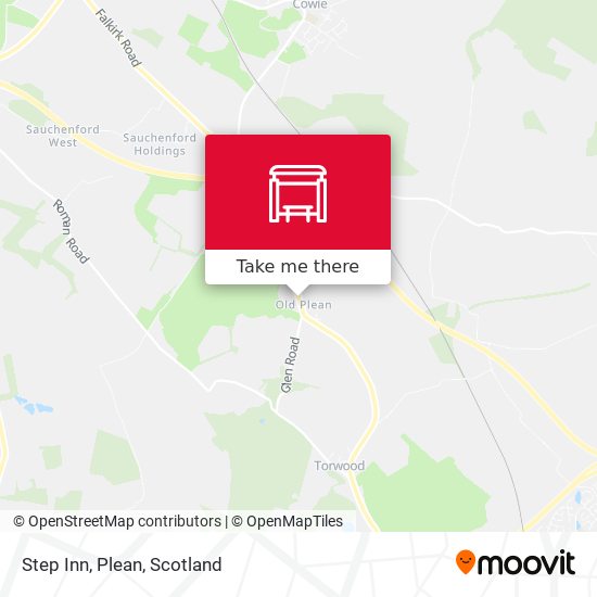 Step Inn, Plean map