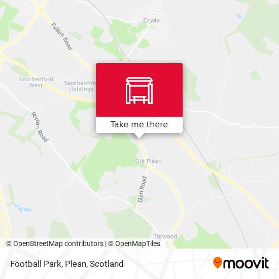 Football Park, Plean map