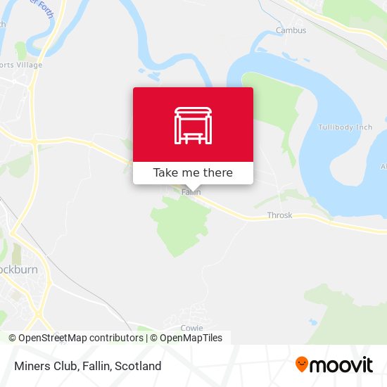 Miners Club, Fallin map