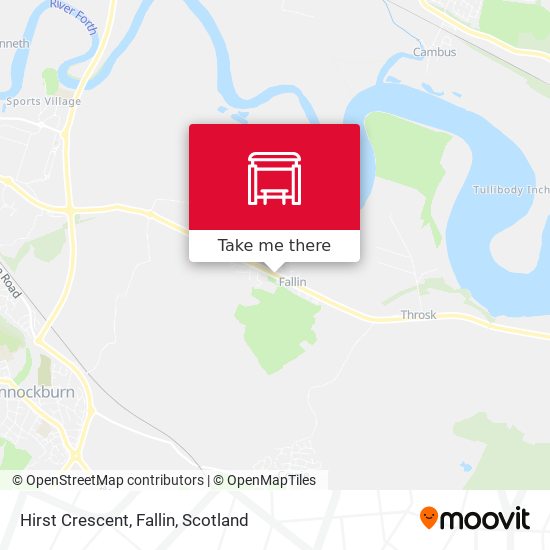 Hirst Crescent, Fallin map