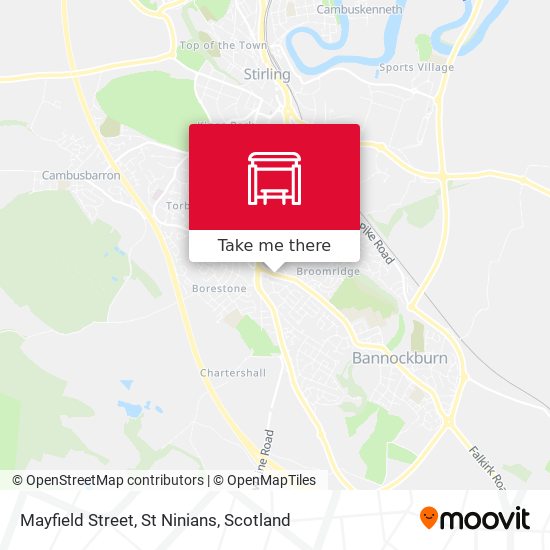 Mayfield Street, St Ninians map
