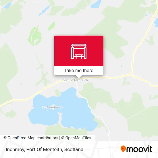 Inchmoy, Port Of Menteith map