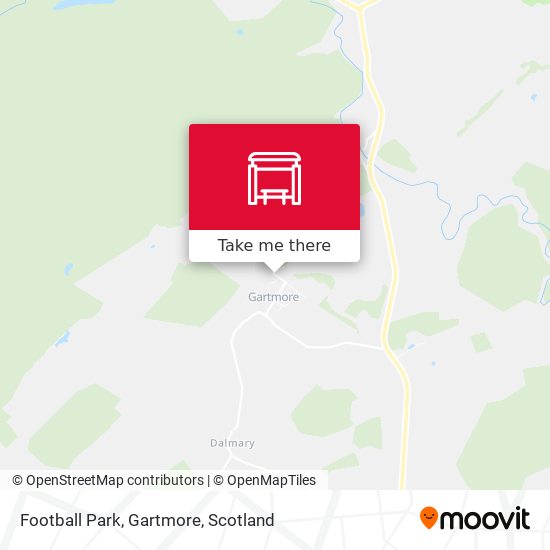 Football Park, Gartmore map