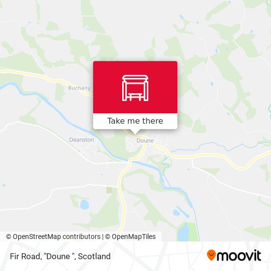 Fir Road, "Doune " map