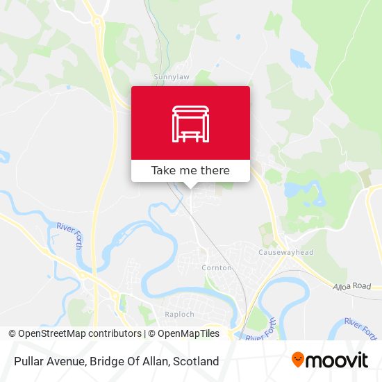 Pullar Avenue, Bridge Of Allan map