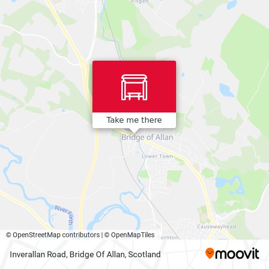 Inverallan Road, Bridge Of Allan stop - Routes, Schedules, and Fares