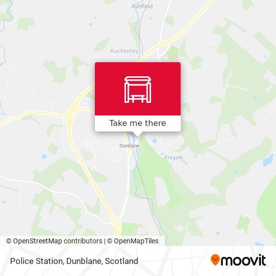 Police Station, Dunblane map