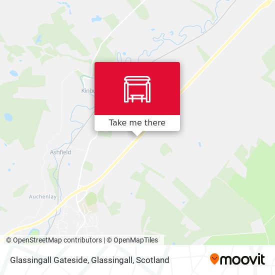 Glassingall Gateside, Glassingall map