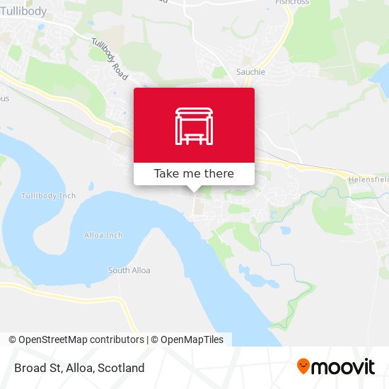 Broad St, Alloa map