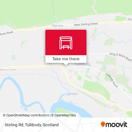 Stirling Rd, Tullibody map