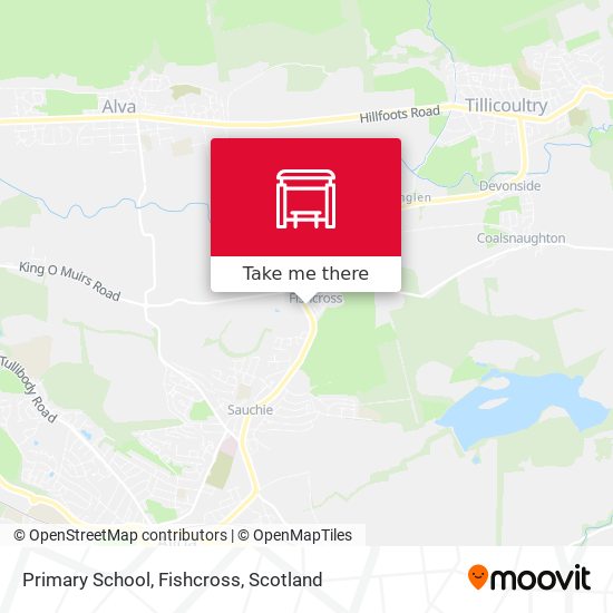 Primary School, Fishcross map