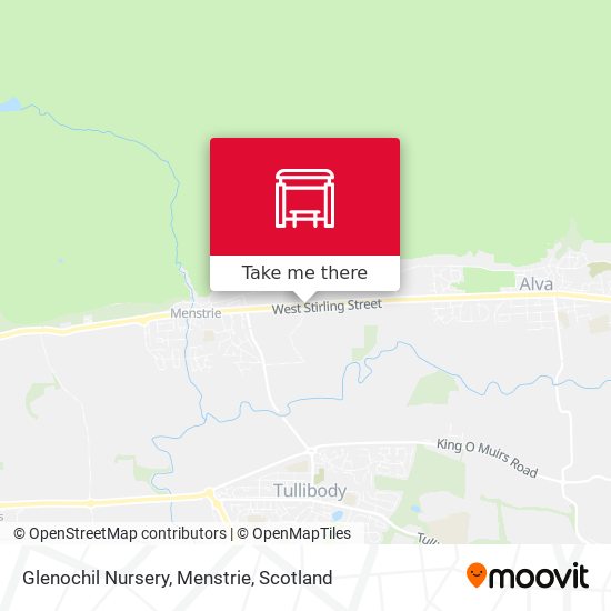 Glenochil Nursery, Menstrie map