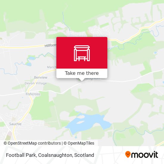 Football Park, Coalsnaughton map
