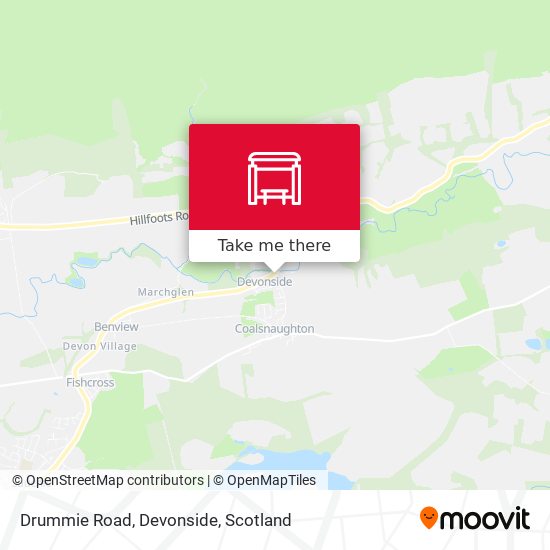 Drummie Road, Devonside map