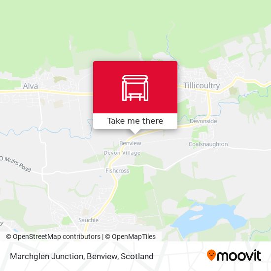 Marchglen Junction, Benview map
