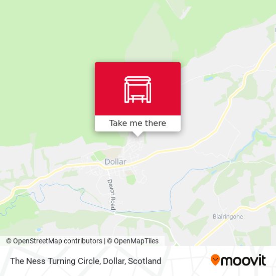 The Ness Turning Circle, Dollar map