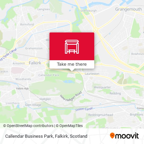 Callendar Business Park, Falkirk map