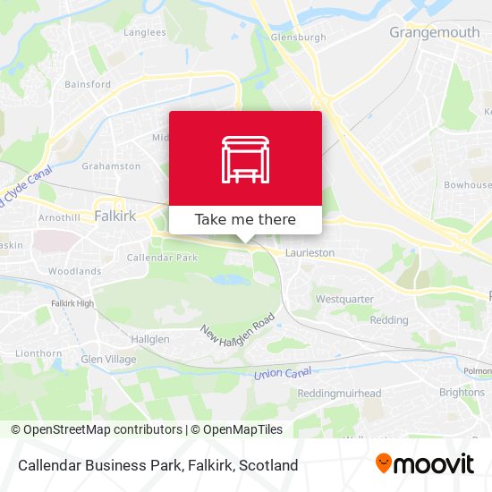 Callendar Business Park, Falkirk map