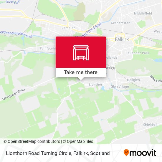 Lionthorn Road Turning Circle, Falkirk map
